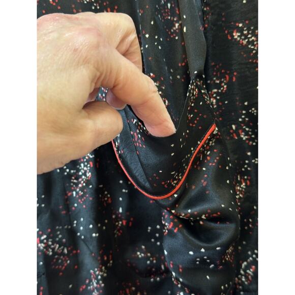 Bottega Veneta Black Pixel Pattern Pyjama Shirt Mens 50/M Graphic Silk Blend - Picture 14 of 16